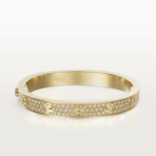 [Everoly JW] LIEBESARMBAND 6,1 MM MIT DIAMANTEN BESETZT 