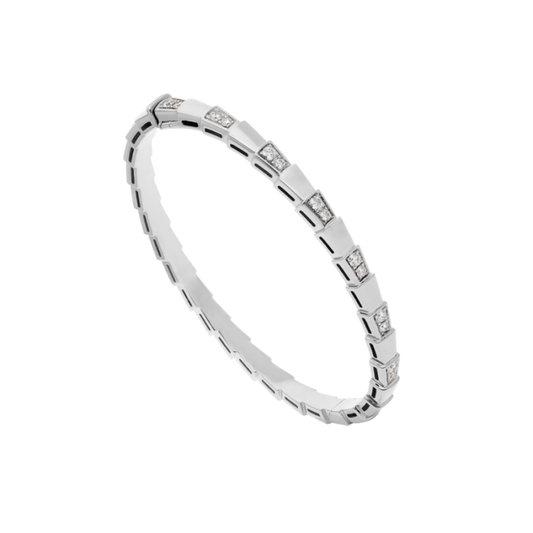 [Elitejewels]SERPENTI BRACELET SILVER DIAMOND