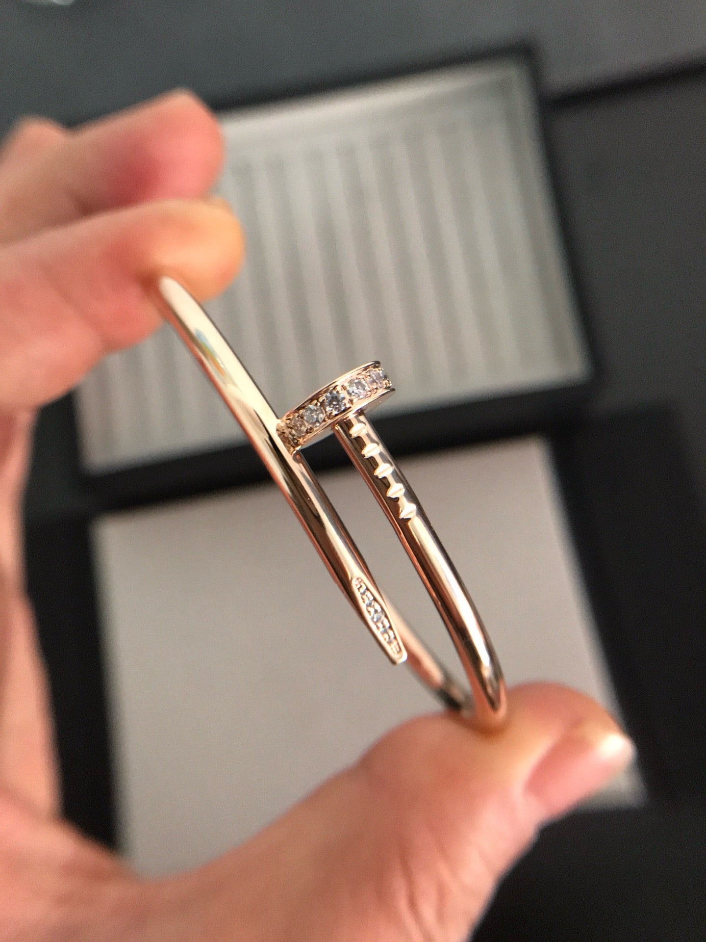 [Everoly JW]JUSTE ARMBAND 3,5MM DIAMANTEN