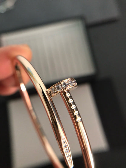 [Everoly JW]JUSTE ARMBAND 3,5MM DIAMANTEN