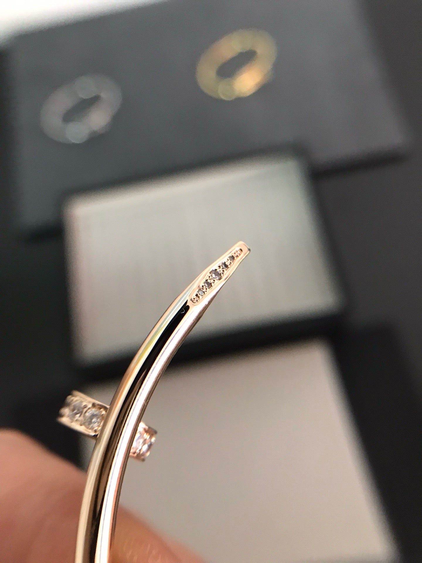 [Everoly JW]JUSTE ARMBAND 3,5MM DIAMANTEN