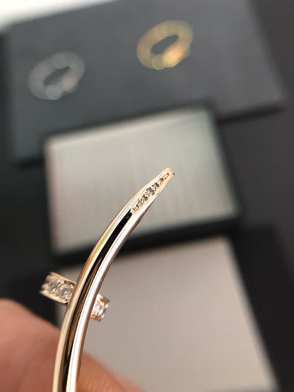 [Everoly JW]JUSTE ARMBAND 3,5MM DIAMANTEN