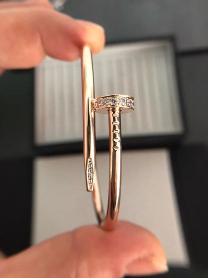 [Everoly JW]JUSTE ARMBAND 3,5MM DIAMANTEN