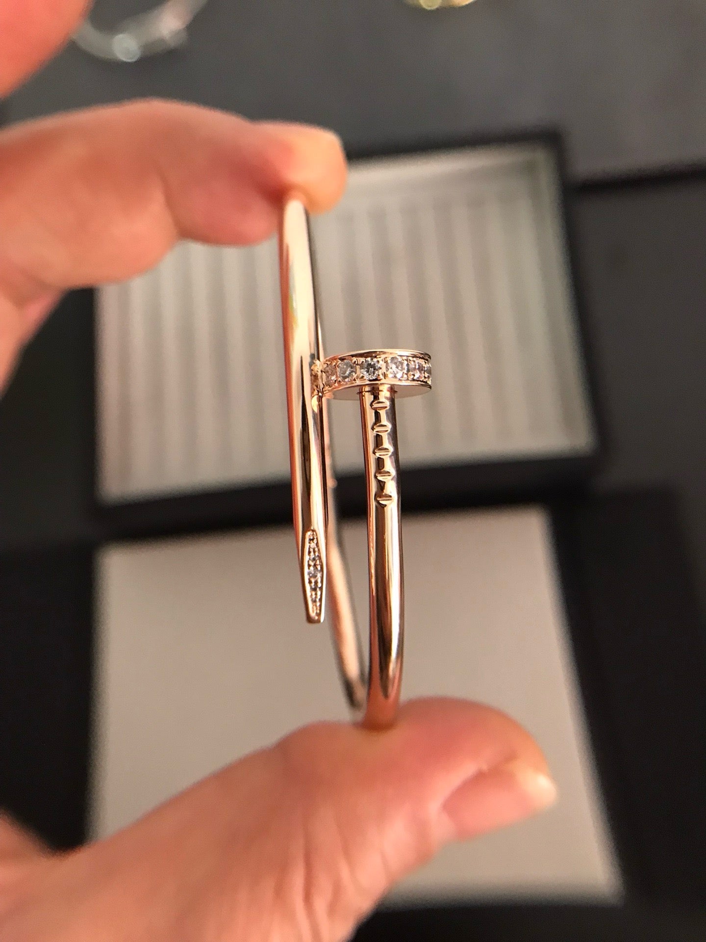 [Everoly JW]JUSTE ARMBAND 3,5MM DIAMANTEN