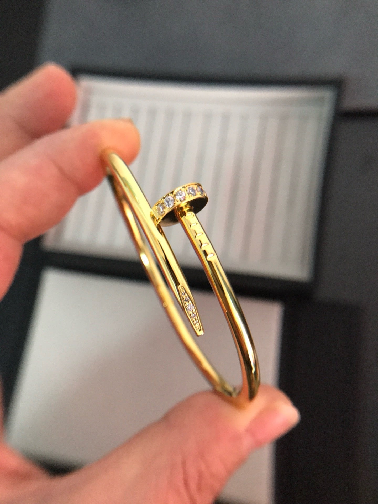 [Everoly JW]JUSTE ARMBAND 3,5MM DIAMANTEN