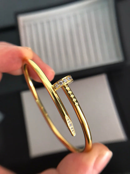 [Everoly JW]JUSTE ARMBAND 3,5MM DIAMANTEN