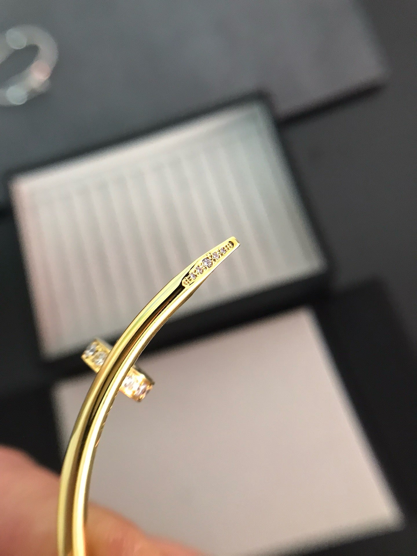 [Everoly JW]JUSTE ARMBAND 3,5MM DIAMANTEN