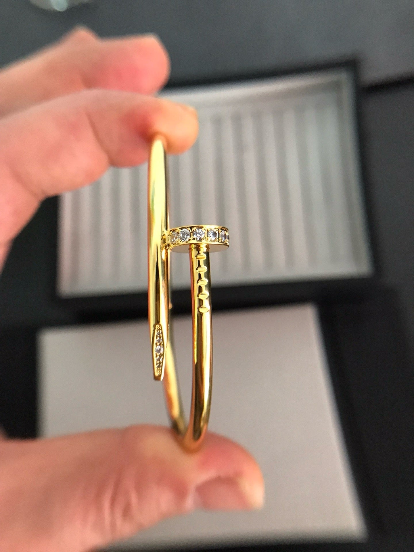 [Everoly JW]JUSTE ARMBAND 3,5MM DIAMANTEN