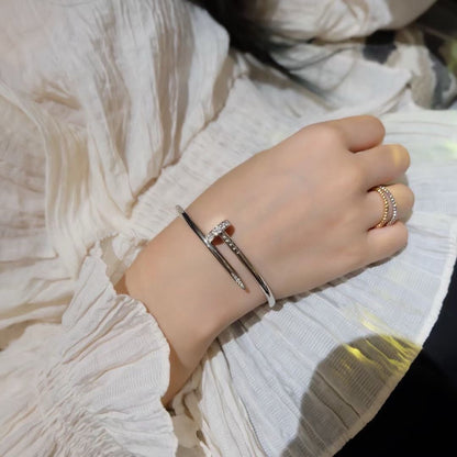 [Everoly JW]JUSTE ARMBAND 3,5MM DIAMANTEN