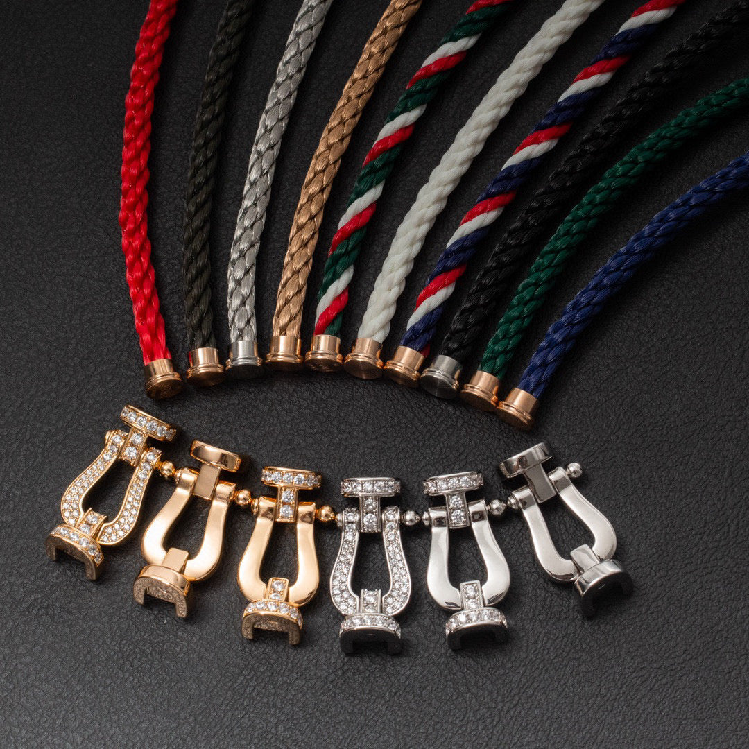 [Everoly JW]FORCE LARGE HORSESHOE NO DIAMOND BRACELET ROSE GOLD