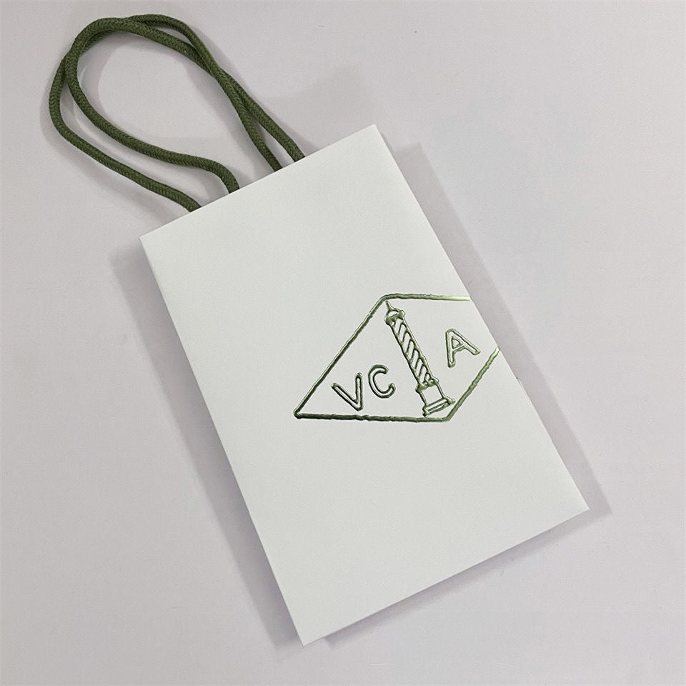 [Everoly JW]VA CLOVER BRACELET NECKLACE RING BOX GIFT BAG