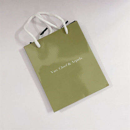 [Everoly JW]VA CLOVER BRACELET NECKLACE RING BOX GIFT BAG