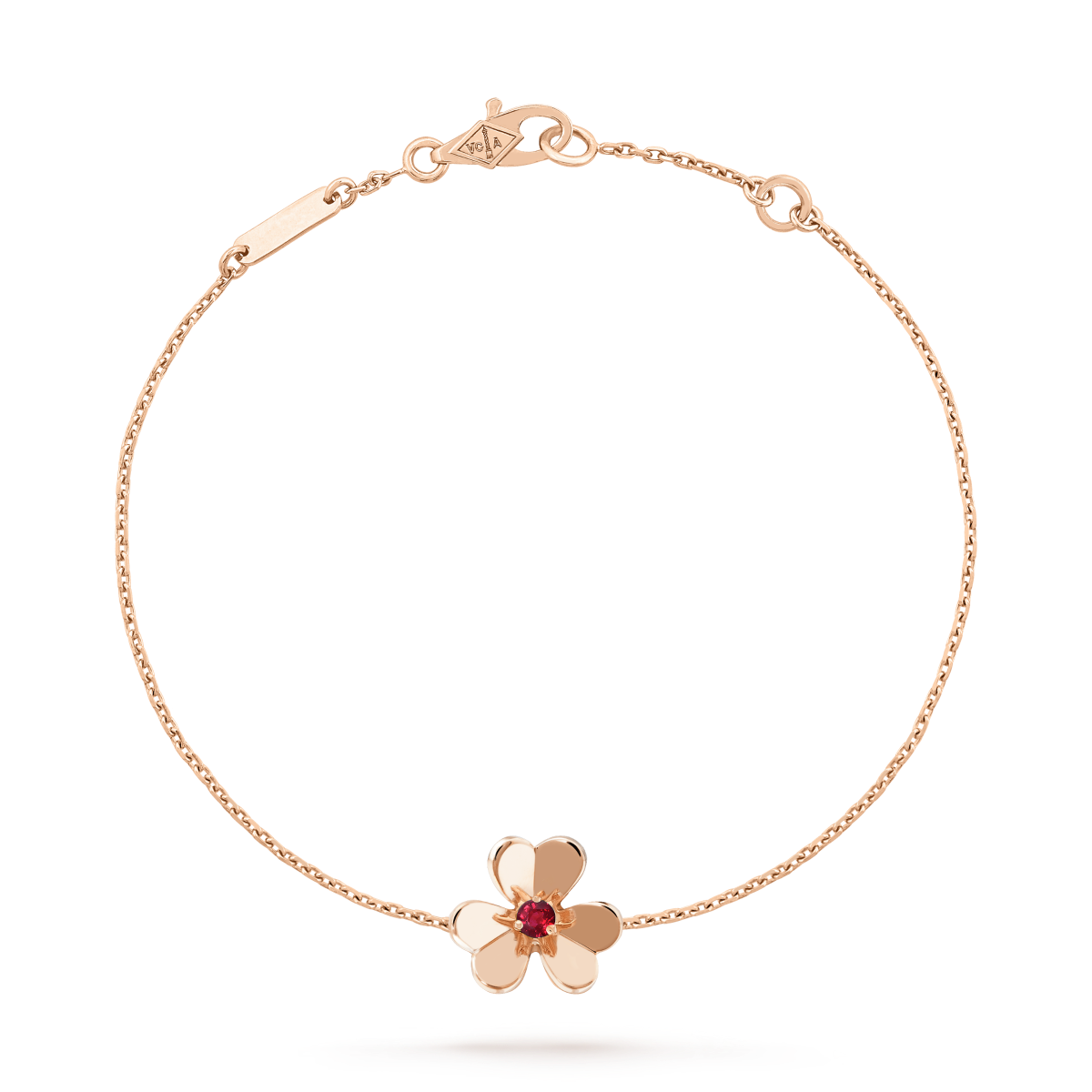[Everoly JW]FRIVOLE GOLD BLUME ROSA MALACHIT ARMBAND