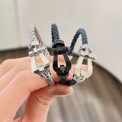 [Everoly JW]FORCE GROSSES HUFEISENARMBAND OHNE DIAMANT GOLD