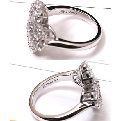 [Elitejewels]LOOP RING VOLLMOTIV DIAMANT 16MM SILBER