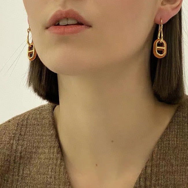 [Elitejewels]HM O'MAILLON GOLD EARRINGS