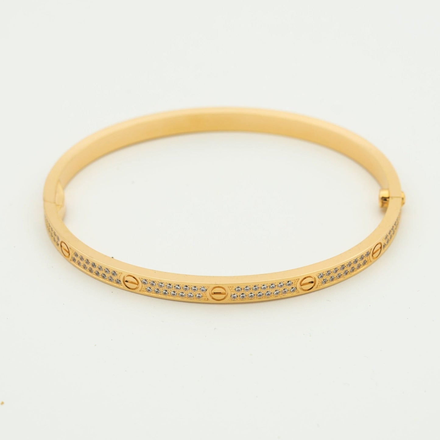 [Elitejewels]LOVE BRACELET 3.65MM DIAMOND-PAVED