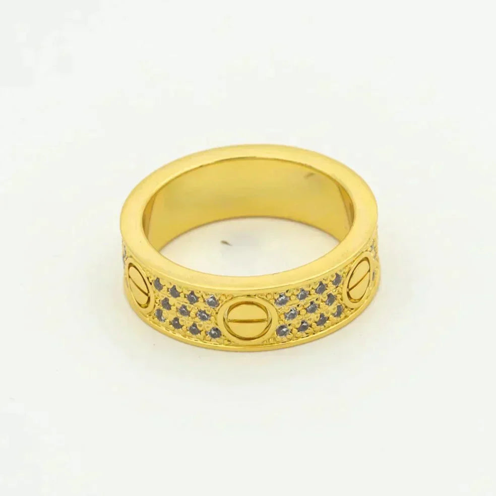 [Elitejewels]LOVE RING 5.5MM DIAMONDS PAVED