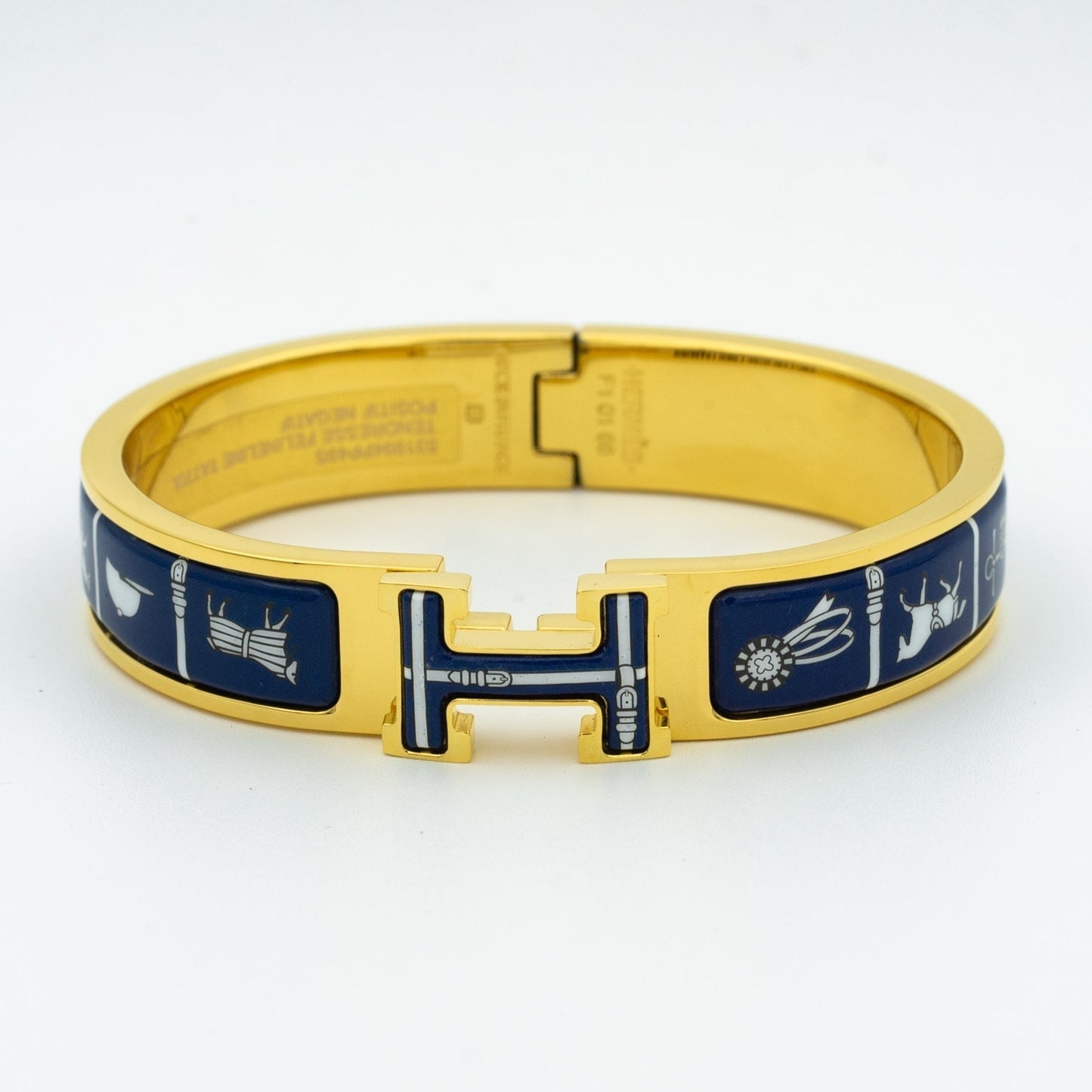 [Elitejewels]HM ARMBAND BLAU KERAMIK