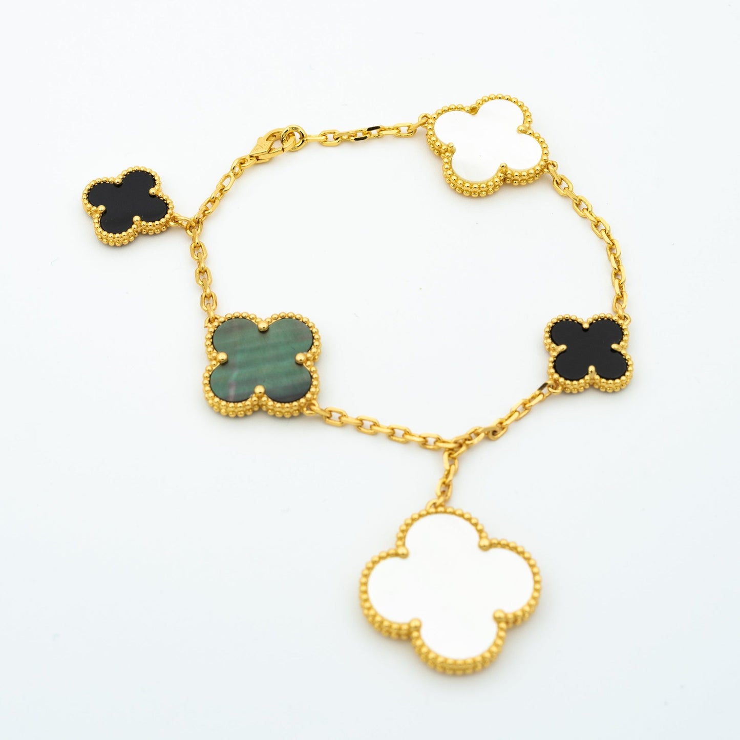 [Everoly JW]CLOVER ARMBAND 5 MOTIVE ONYX MOP