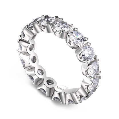 [Everoly JW]Eternity-Tennisring mit Rundschliff