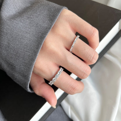 [Everoly JW]Eternity-Tennisring mit Rundschliff