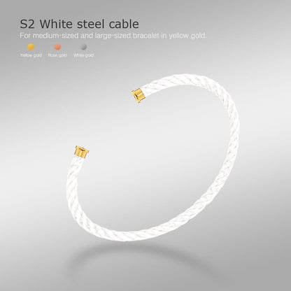 [Elitejewels]FORCE SERIES BRACELET CABLES 50 CHOICES (DIY SELECTION)