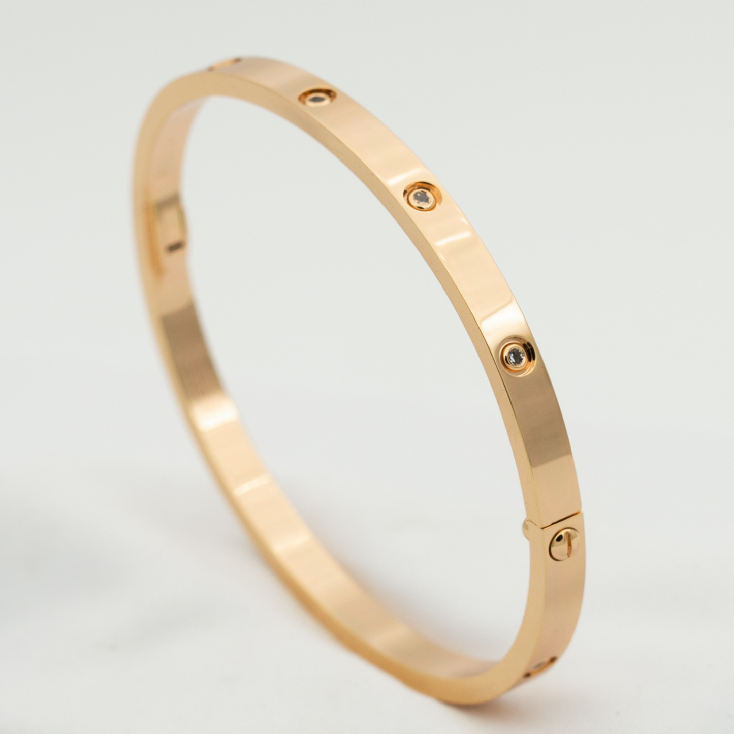 [Everoly JW]LOVE BRACELET 3.65MM 10 DIAMONDS