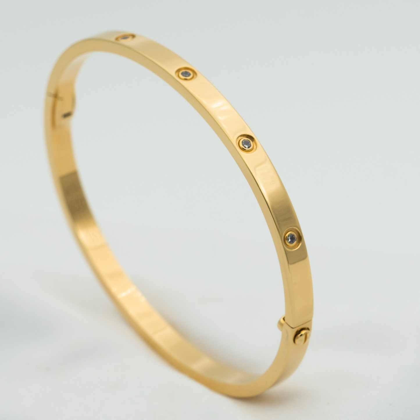 [Everoly JW]LOVE BRACELET 3.65MM 10 DIAMONDS