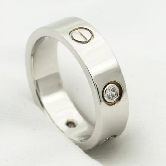 [Everoly JW]ラブリング 5.5mm 3ダイヤモンド シルバー