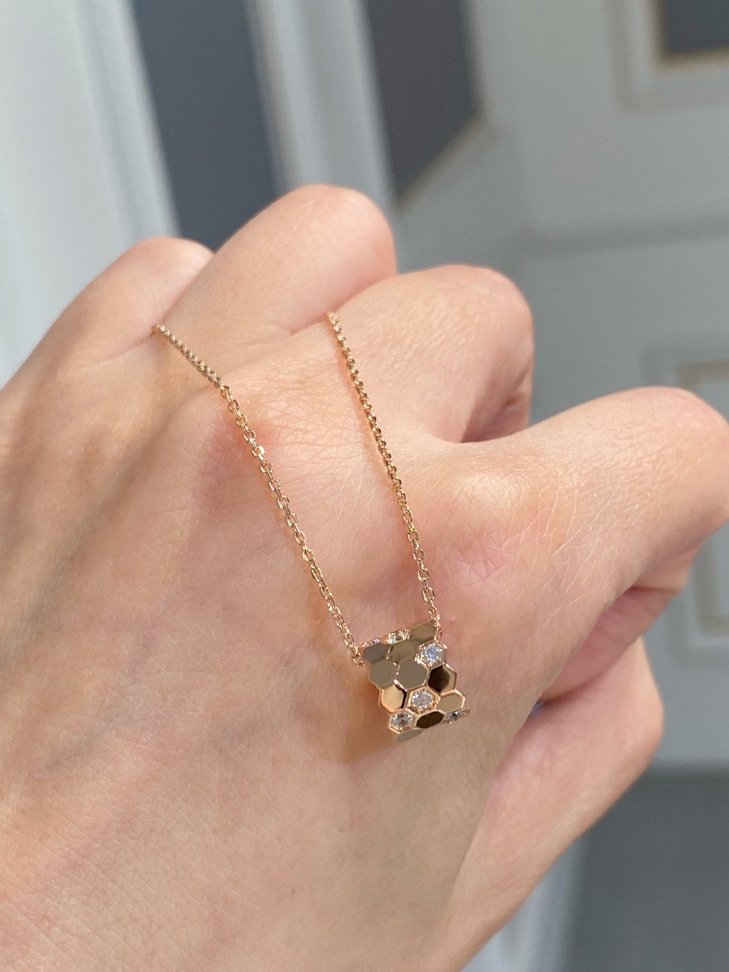 [Everoly JW] BEE LOVE DIAMANT-HALSKETTE