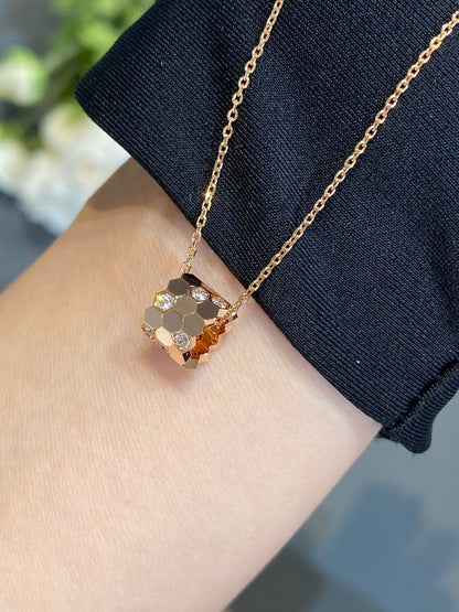 [Everoly JW] BEE LOVE DIAMANT-HALSKETTE