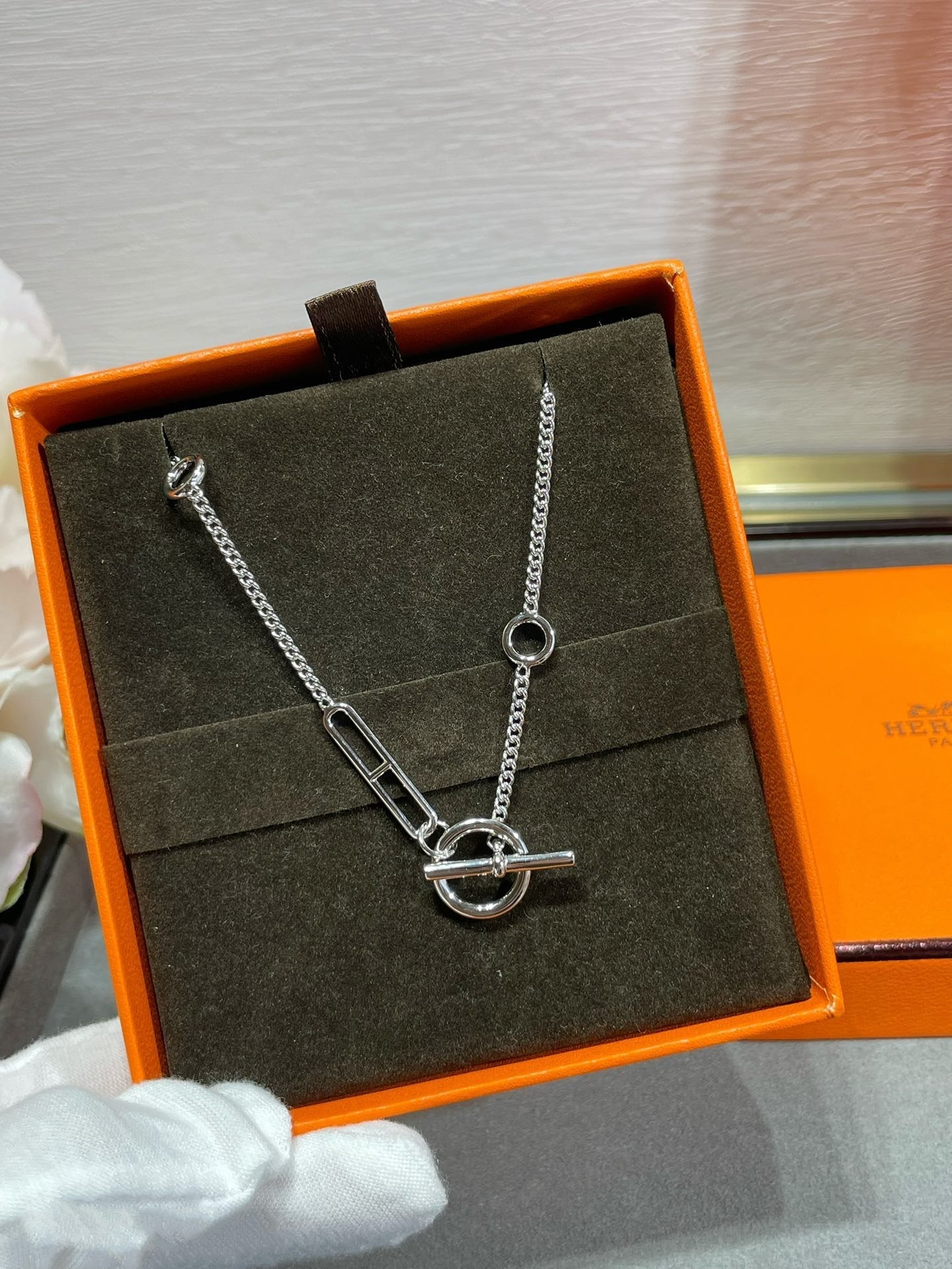 [Everoly JW]HM STERLING CHAINE D'ANCRE HERZ