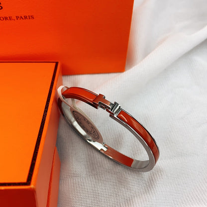 [Everoly JW]CLASSIC HM CLIC RED 8MM ENAMEL BRACELET