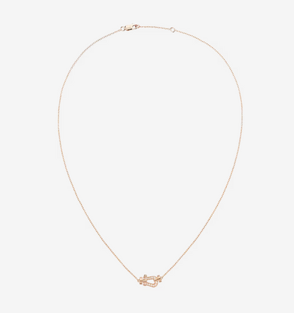 [Elitejewels]FORCE 10 DIAMOND PINK GOLD NECKLACE MINI MODEL