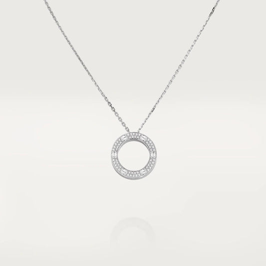 [Everoly JW] LIEBESHALSKETTE VERSTELLBAR SILBER