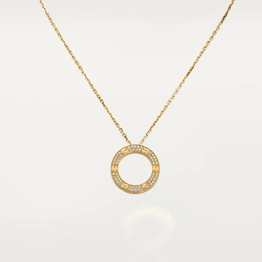 [Everoly JW] LIEBESHALSKETTE VERSTELLBAR ROSÉGOLD 