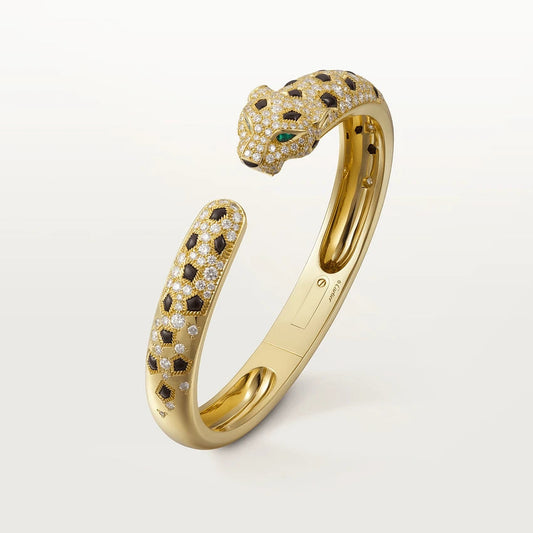 [Everoly JW] PANTHERE GROSSE ARMBAND DIAMANTEN