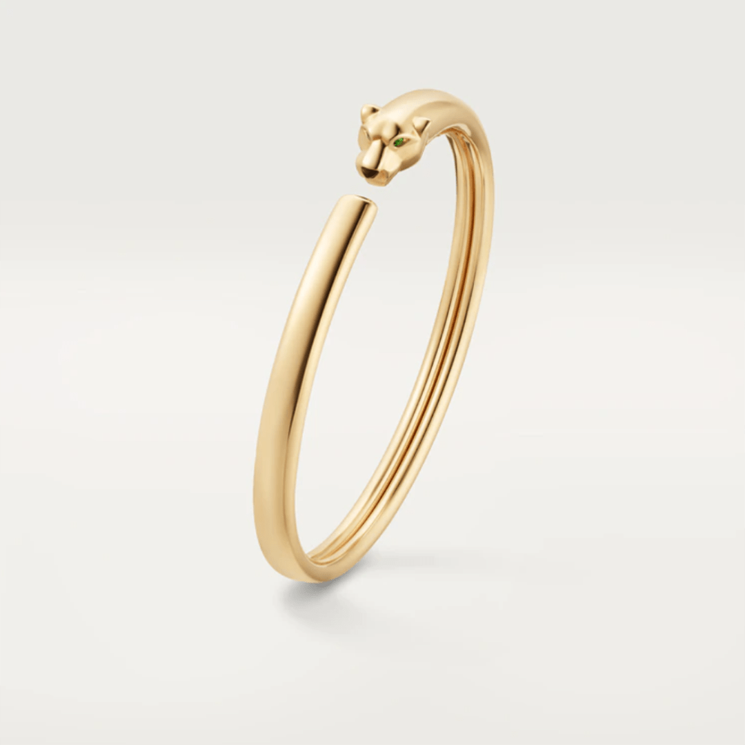 [Everoly JW] PANTHERE GOLD OFFENES ARMBAND