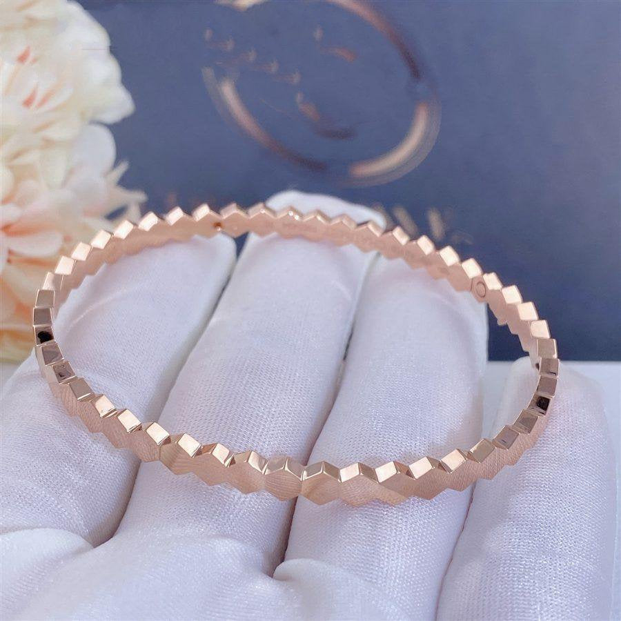 [Elitejewels]BEE LOVE PINK GOLD BRACELET