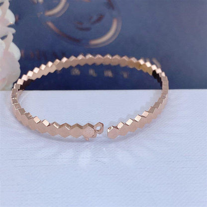 [Elitejewels]BEE LOVE PINK GOLD BRACELET