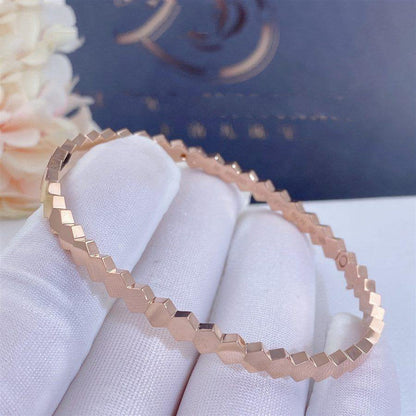 [Elitejewels]BEE LOVE PINK GOLD BRACELET