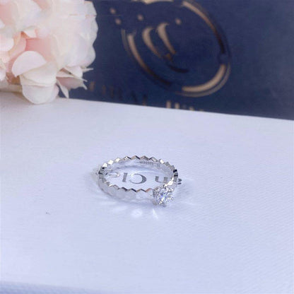[Everoly JW] BIENENLIEBESRING SILBER 1 DIAMANT