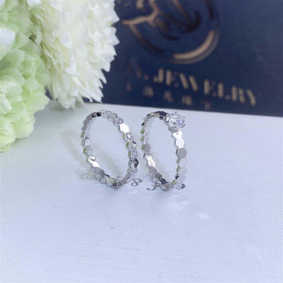 [Everoly JW] BIENENLIEBESRING SILBER 1 DIAMANT