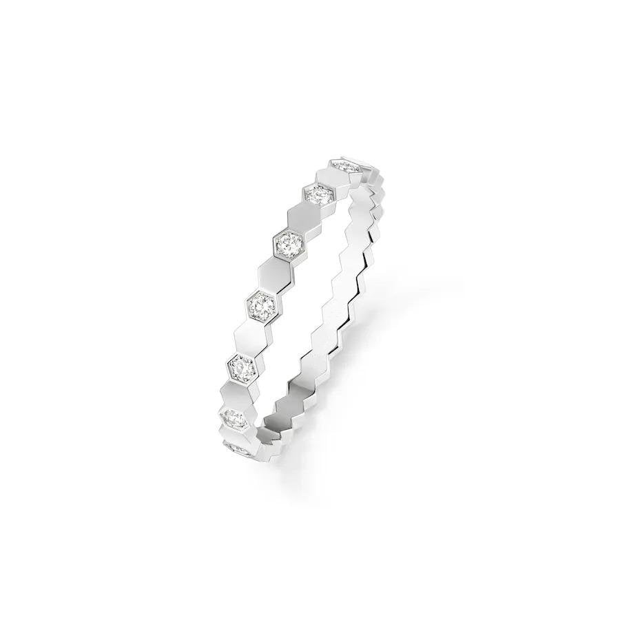 [Everoly JW] BIENENLIEBE RING SILBER DIAMANT