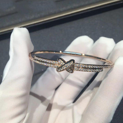 [Everoly JW]JEUX DE BRACELET DIAMONDS PINK GOLD