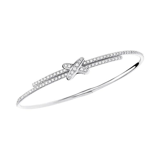 [Elitejewels]JEUX DE BRACELET DIAMONDS SILVER