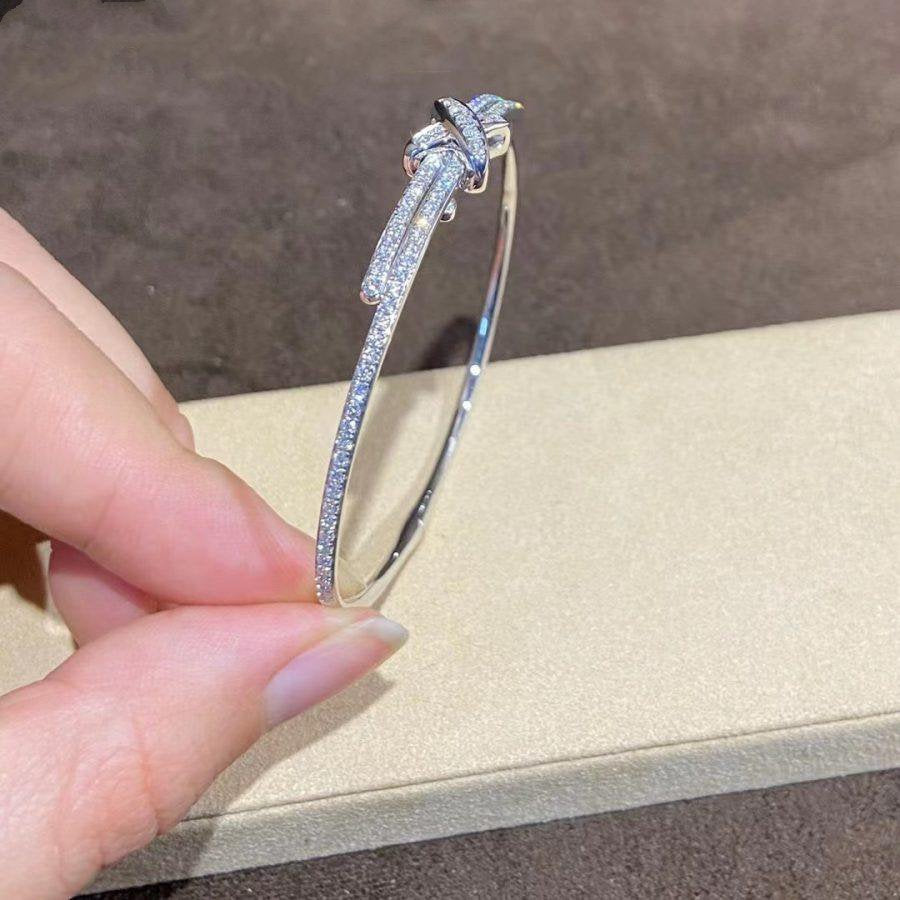 [Everoly JW]JEUX DE ARMBAND DIAMANTEN SILBER