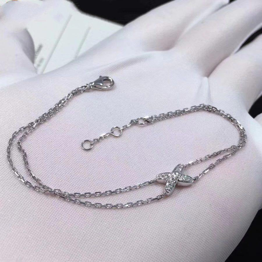 [Elitejewels]JEUX BRACELET SILVER DIAMOND