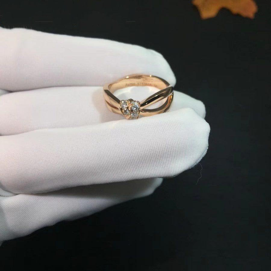 [Everoly JW]LIENS RING PINK GOLD DIAMOND